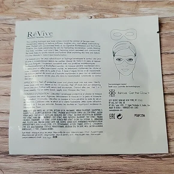 Revive Instant Depuffing Gel Eye Mask - Picture 2 of 2